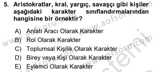 Görsel Tasarımda Yaratıcı Düşünme Teknikleri Dersi 2025 - 2026 Yılı (Final) Dönem Sonu Sınav Soruları 5. Soru
