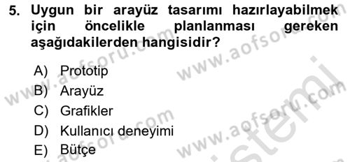 Dijital Görüntüleme İşleme Yöntemleri Dersi 2022 - 2023 Yılı Yaz Okulu Sınav Soruları 5. Soru