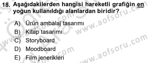 Dijital Görüntüleme İşleme Yöntemleri Dersi 2023 - 2024 Yılı (Vize) Ara Sınav Soruları 18. Soru