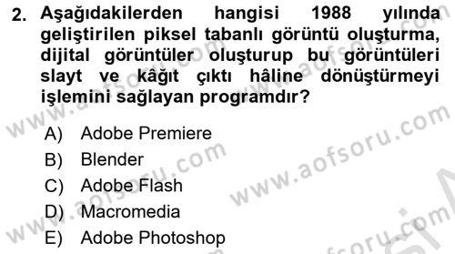 Dijital Görüntüleme İşleme Yöntemleri Dersi 2024 - 2025 Yılı Yaz Okulu Sınav Soruları 2. Soru