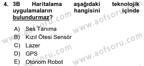 Dijital Görüntüleme İşleme Yöntemleri Dersi 2024 - 2025 Yılı Yaz Okulu Sınav Soruları 4. Soru