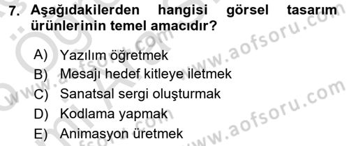 Dijital Görüntüleme İşleme Yöntemleri Dersi 2025 - 2026 Yılı (Vize) Ara Sınav Soruları 7. Soru