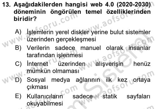 Dijital Görüntüleme İşleme Yöntemleri Dersi 2025 - 2026 Yılı (Final) Dönem Sonu Sınav Soruları 13. Soru