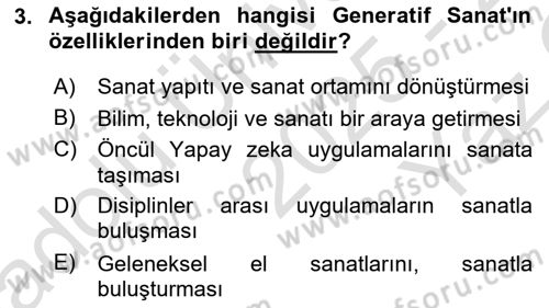 Dijital Görüntüleme İşleme Yöntemleri Dersi 2025 - 2026 Yılı Yaz Okulu Sınav Soruları 3. Soru