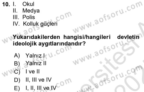 Görsel İletişim Ve Kuramları Dersi 2024 - 2025 Yılı (Final) Dönem Sonu Sınav Soruları 10. Soru