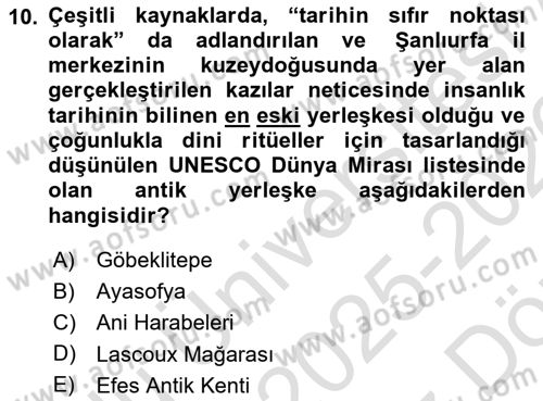 Görsel İletişim Ve Kuramları Dersi 2025 - 2026 Yılı (Vize) Ara Sınav Soruları 10. Soru