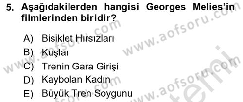 Dijital Video Kurgu Ve Efekt Dersi 2025 - 2026 Yılı (Vize) Ara Sınav Soruları 5. Soru