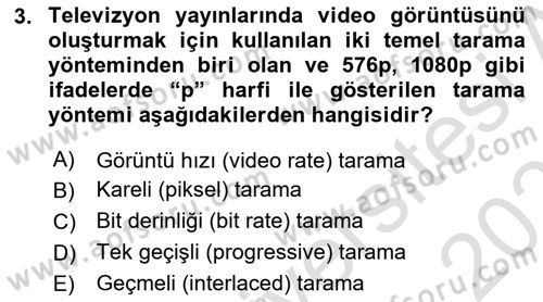 Dijital Video Kurgu Ve Efekt Dersi 2025 - 2026 Yılı (Final) Dönem Sonu Sınav Soruları 3. Soru