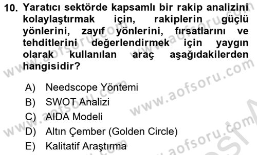 Kurumsal Kimlik Tasarımı Dersi 2025 - 2026 Yılı (Final) Dönem Sonu Sınav Soruları 10. Soru