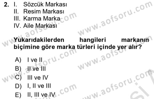 Kurumsal Kimlik Tasarımı Dersi 2025 - 2026 Yılı (Final) Dönem Sonu Sınav Soruları 2. Soru