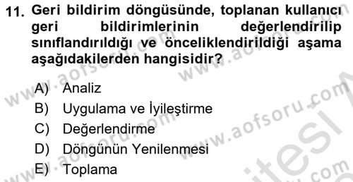 Dijital Medya Ve Arayüz Tasarımı Dersi 2023 - 2024 Yılı (Vize) Ara Sınav Soruları 11. Soru