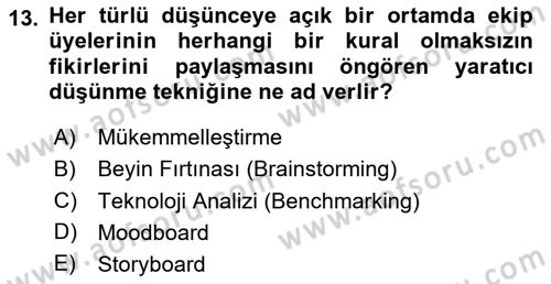 Dijital Medya Ve Arayüz Tasarımı Dersi 2023 - 2024 Yılı (Vize) Ara Sınav Soruları 13. Soru