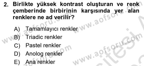 Dijital Medya Ve Arayüz Tasarımı Dersi 2023 - 2024 Yılı (Final) Dönem Sonu Sınav Soruları 2. Soru