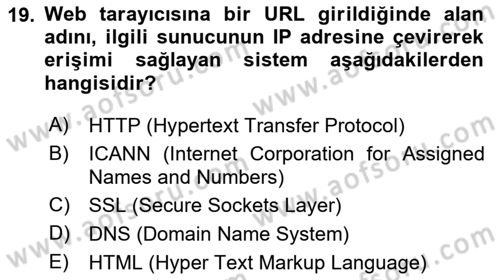 Dijital Medya Ve Arayüz Tasarımı Dersi 2025 - 2026 Yılı (Vize) Ara Sınav Soruları 19. Soru