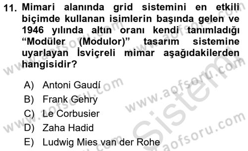 Görsel Sistem Tasarımları Dersi 2023 - 2024 Yılı (Vize) Ara Sınavı 11. Soru