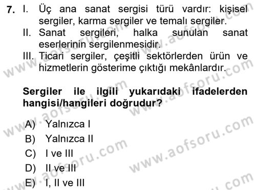 Görsel Sistem Tasarımları Dersi 2023 - 2024 Yılı (Final) Dönem Sonu Sınavı 7. Soru