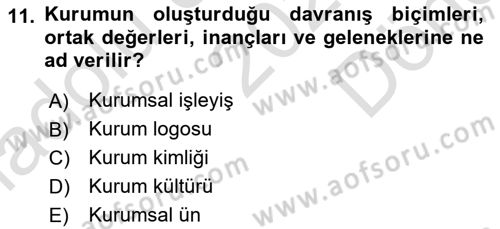 Görsel Sistem Tasarımları Dersi 2024 - 2025 Yılı (Final) Dönem Sonu Sınav Soruları 11. Soru