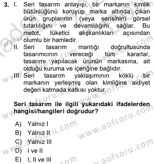 Görsel Sistem Tasarımları Dersi 2024 - 2025 Yılı (Final) Dönem Sonu Sınav Soruları 3. Soru