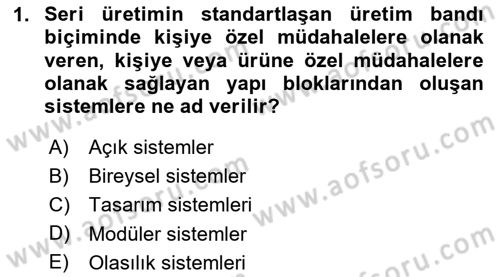 Görsel Sistem Tasarımları Dersi 2024 - 2025 Yılı Yaz Okulu Sınav Soruları 1. Soru