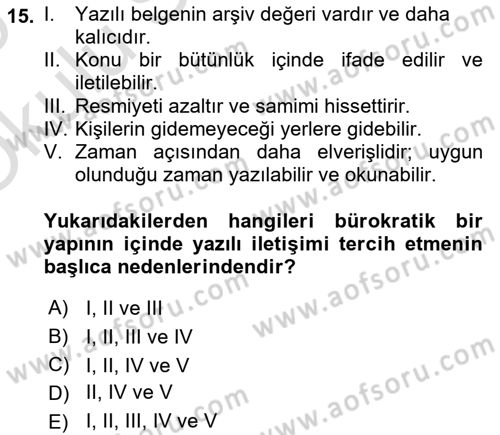 Görsel Sistem Tasarımları Dersi 2024 - 2025 Yılı Yaz Okulu Sınav Soruları 15. Soru