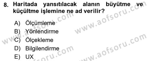 Görsel Sistem Tasarımları Dersi 2024 - 2025 Yılı Yaz Okulu Sınav Soruları 8. Soru