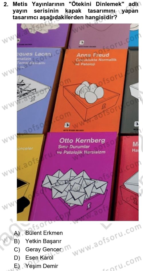 Görsel Sistem Tasarımları Dersi 2025 - 2026 Yılı (Final) Dönem Sonu Sınav Soruları 2. Soru