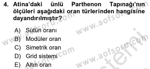 Görsel Sistem Tasarımları Dersi 2025 - 2026 Yılı (Final) Dönem Sonu Sınav Soruları 4. Soru