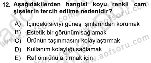 Sürdürülebilir Grafik Tasarım Dersi 2024 - 2025 Yılı (Final) Dönem Sonu Sınav Soruları 12. Soru
