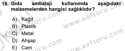 Sürdürülebilir Grafik Tasarım Dersi 2024 - 2025 Yılı Yaz Okulu Sınav Soruları 18. Soru