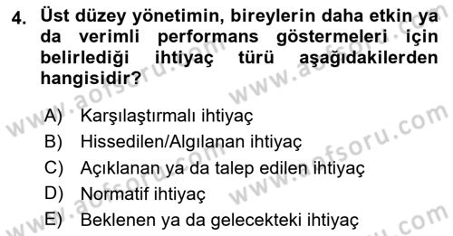 Eğitici İçerik Tasarımı Dersi 2023 - 2024 Yılı (Vize) Ara Sınav Soruları 4. Soru
