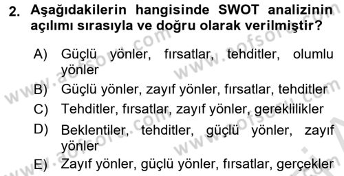 Eğitici İçerik Tasarımı Dersi 2023 - 2024 Yılı Yaz Okulu Sınav Soruları 2. Soru