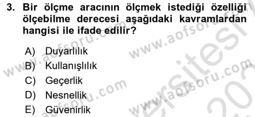 Eğitici İçerik Tasarımı Dersi 2025 - 2026 Yılı (Vize) Ara Sınav Soruları 3. Soru