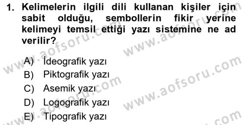 Ambalaj Tasarımı Dersi 2024 - 2025 Yılı Yaz Okulu Sınav Soruları 1. Soru