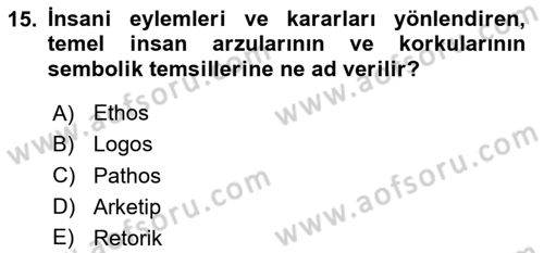 Ambalaj Tasarımı Dersi 2025 - 2026 Yılı (Final) Dönem Sonu Sınav Soruları 15. Soru