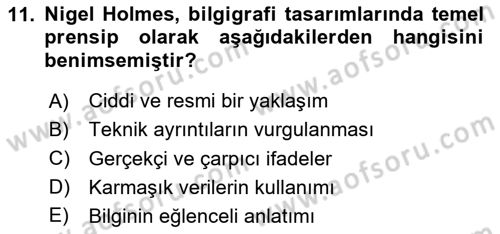 Bilgi Görselleştirme Dersi 2023 - 2024 Yılı (Vize) Ara Sınav Soruları 11. Soru
