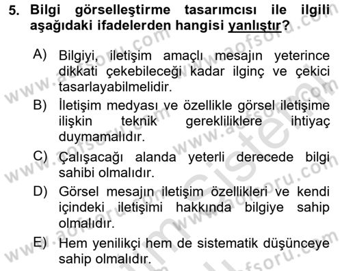 Bilgi Görselleştirme Dersi 2023 - 2024 Yılı (Vize) Ara Sınav Soruları 5. Soru