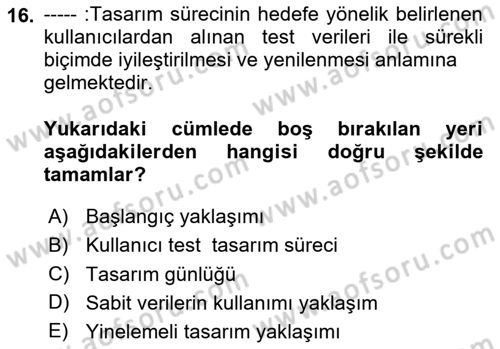Bilgi Görselleştirme Dersi 2023 - 2024 Yılı (Final) Dönem Sonu Sınav Soruları 16. Soru