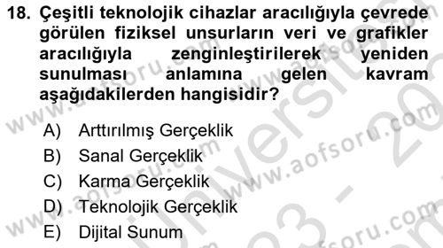 Bilgi Görselleştirme Dersi 2023 - 2024 Yılı (Final) Dönem Sonu Sınav Soruları 18. Soru