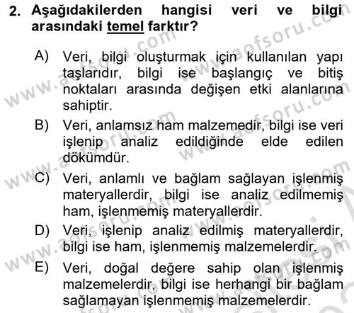 Bilgi Görselleştirme Dersi 2023 - 2024 Yılı Yaz Okulu Sınav Soruları 2. Soru