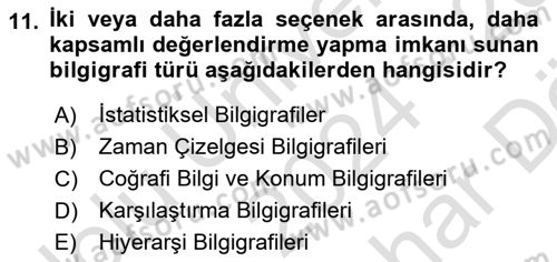 Bilgi Görselleştirme Dersi 2024 - 2025 Yılı (Vize) Ara Sınav Soruları 11. Soru
