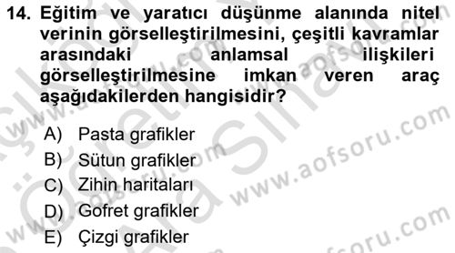 Bilgi Görselleştirme Dersi 2024 - 2025 Yılı (Vize) Ara Sınav Soruları 14. Soru