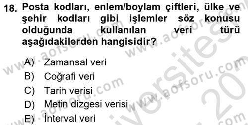 Bilgi Görselleştirme Dersi 2024 - 2025 Yılı (Vize) Ara Sınav Soruları 18. Soru