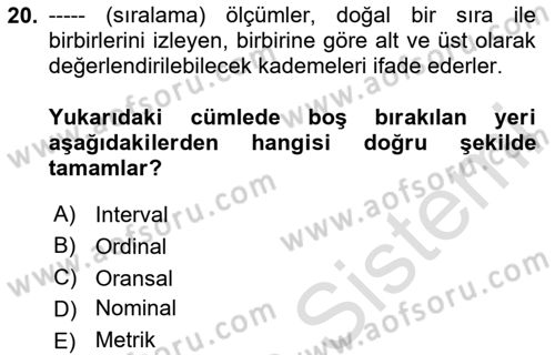 Bilgi Görselleştirme Dersi 2024 - 2025 Yılı (Vize) Ara Sınav Soruları 20. Soru