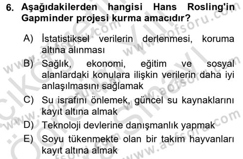 Bilgi Görselleştirme Dersi 2024 - 2025 Yılı (Vize) Ara Sınav Soruları 6. Soru