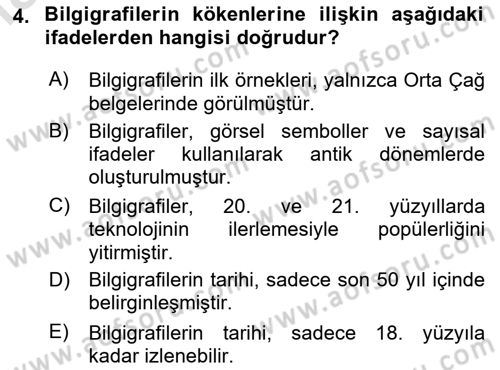 Bilgi Görselleştirme Dersi 2024 - 2025 Yılı Yaz Okulu Sınav Soruları 4. Soru