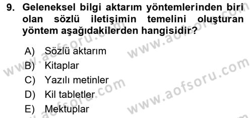 Bilgi Görselleştirme Dersi 2024 - 2025 Yılı Yaz Okulu Sınav Soruları 9. Soru