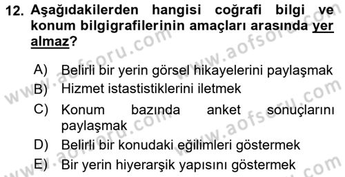 Bilgi Görselleştirme Dersi 2025 - 2026 Yılı (Vize) Ara Sınav Soruları 12. Soru