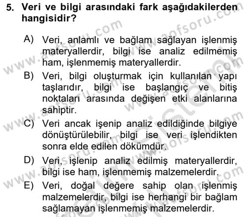 Bilgi Görselleştirme Dersi 2025 - 2026 Yılı (Vize) Ara Sınav Soruları 5. Soru