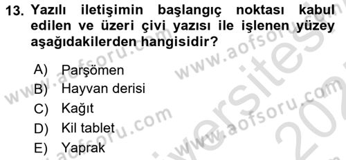 Hareketli Grafik Tasarımı Dersi 2024 - 2025 Yılı (Vize) Ara Sınav Soruları 13. Soru