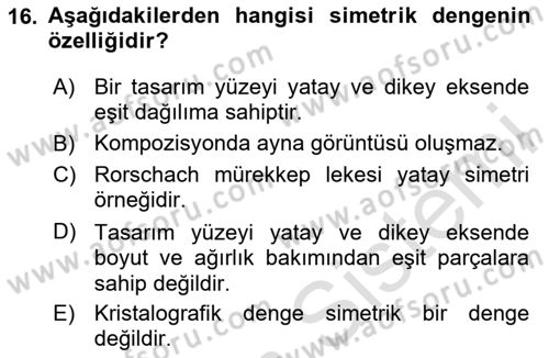 Hareketli Grafik Tasarımı Dersi 2024 - 2025 Yılı (Vize) Ara Sınav Soruları 16. Soru